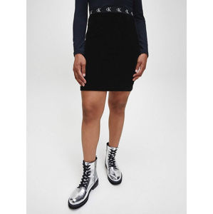 Calvin Klein dámská černá semišová sukně - XS (BEH)